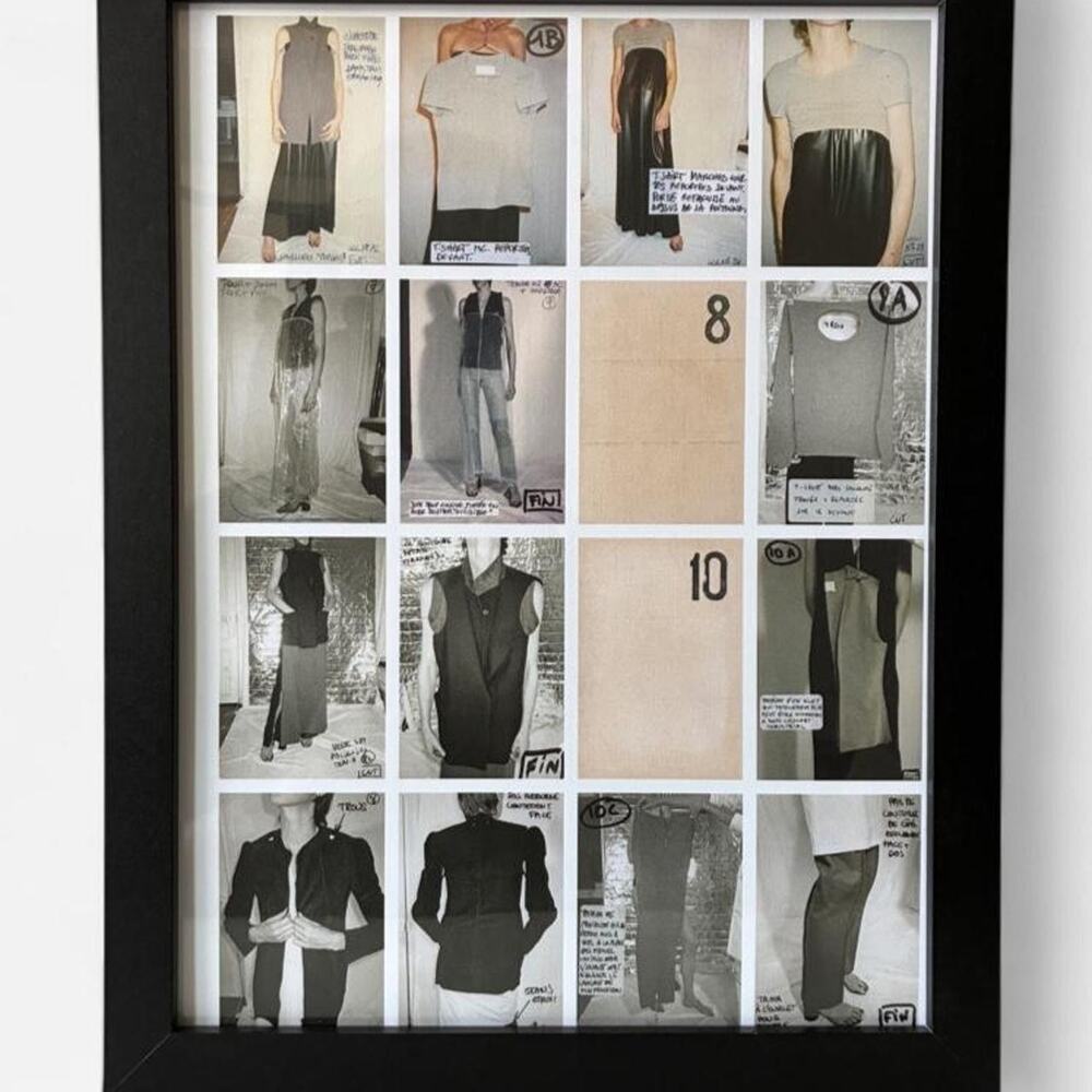 Maison Martin Margiela Archive fashion photography framed print 9x11